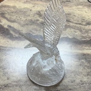 Crystal eagle Figurine EUC